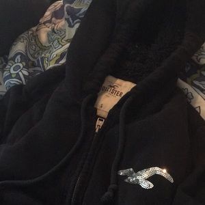 Hollister fleece hoodie